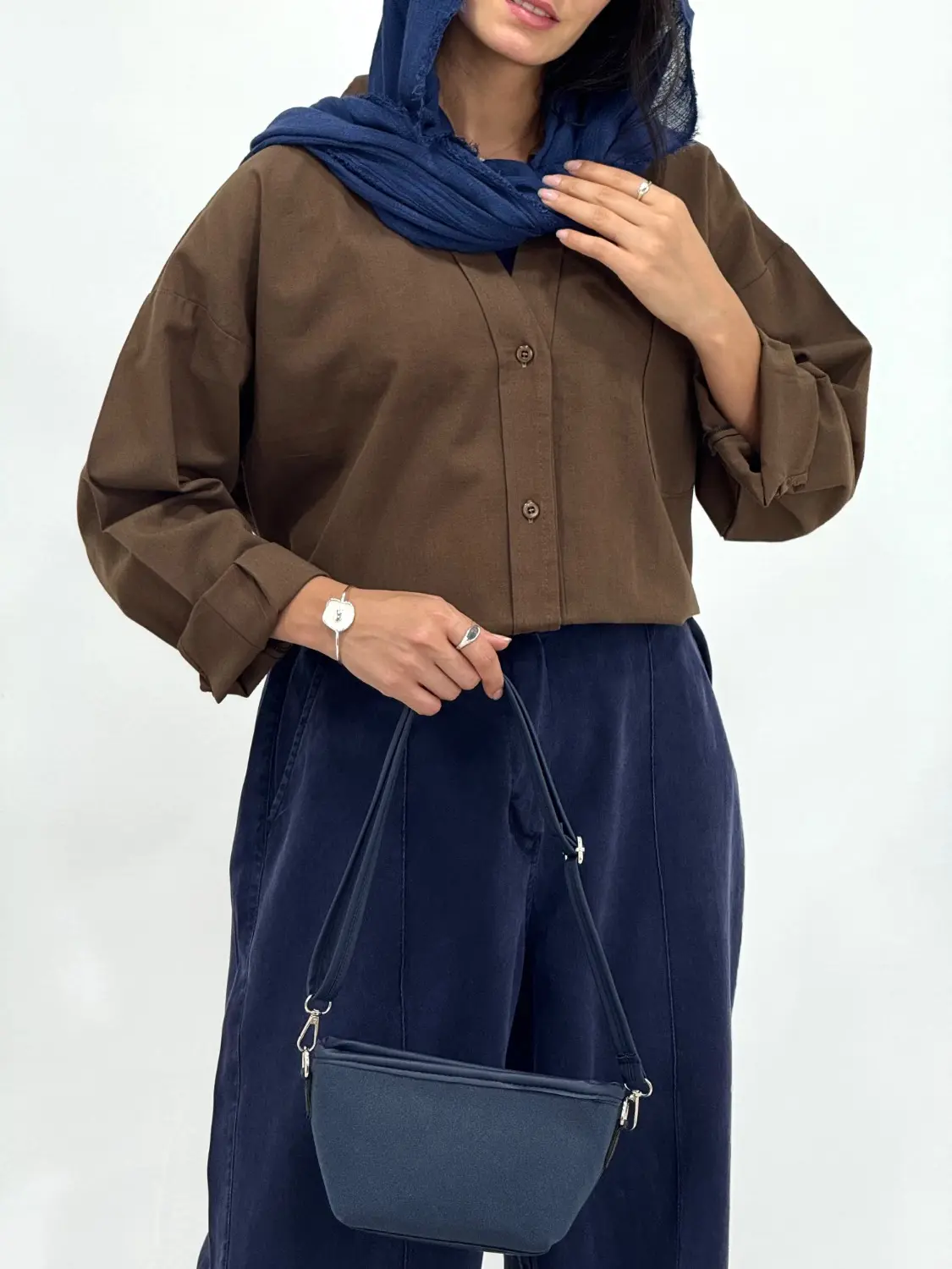 تونیک مانتویی لینن مهدیس